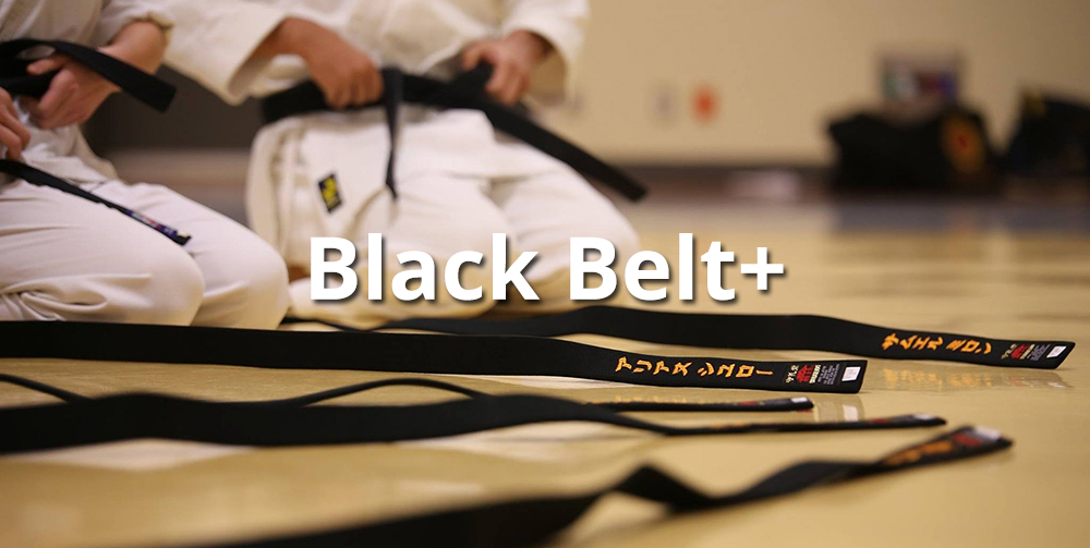 black belt training
